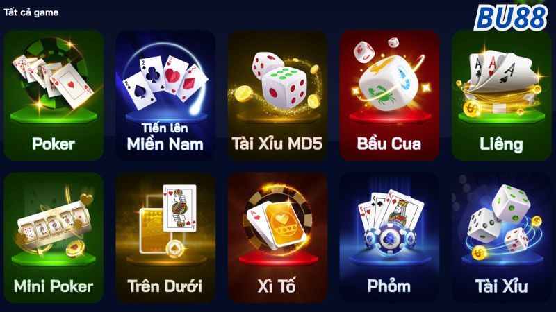 Game bài đổi thưởng Bu88 xanh chín